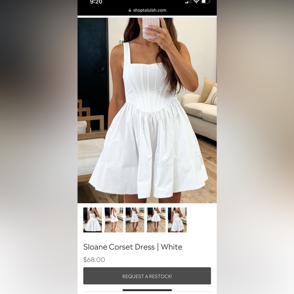 Shop Talulah Madi Nelson Sloane Corset Dress - Picture 1 of 1